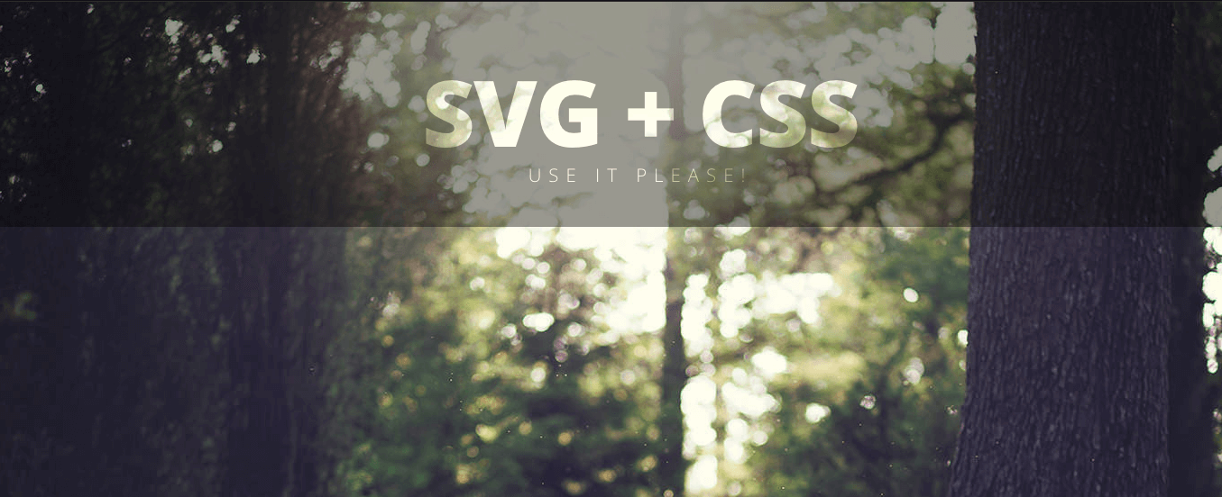 SVG text mask